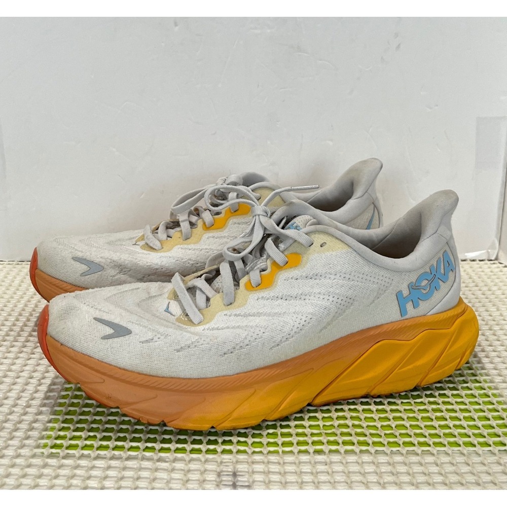 Hoka Arahi 6 Running Shoes Womens 10B Blue‎ Orange Nimbus Cloud 1123195